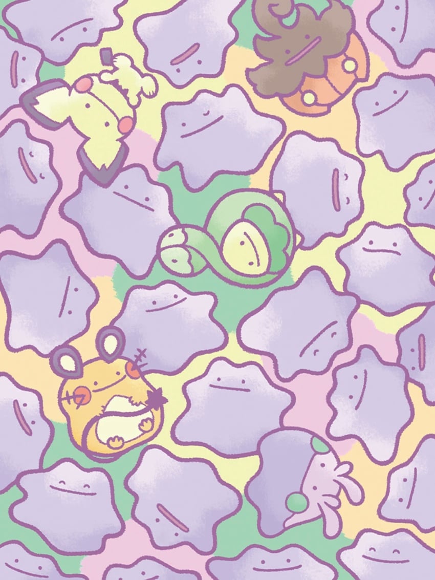 pichu, ditto, goomy, dedenne, pumpkaboo, and 2 more (pokemon and 1 more)