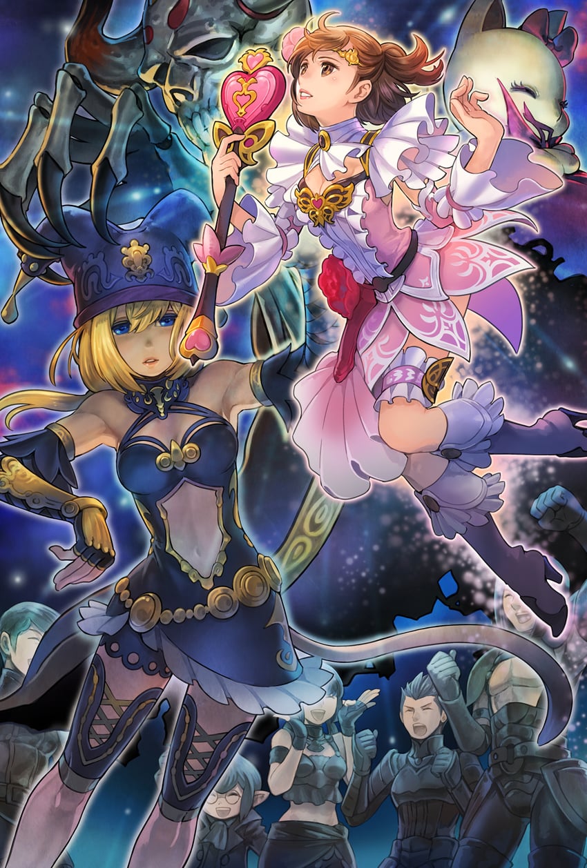 moogle, mumor, and uka totlihn (final fantasy and 1 more) drawn by minagawa_fumio