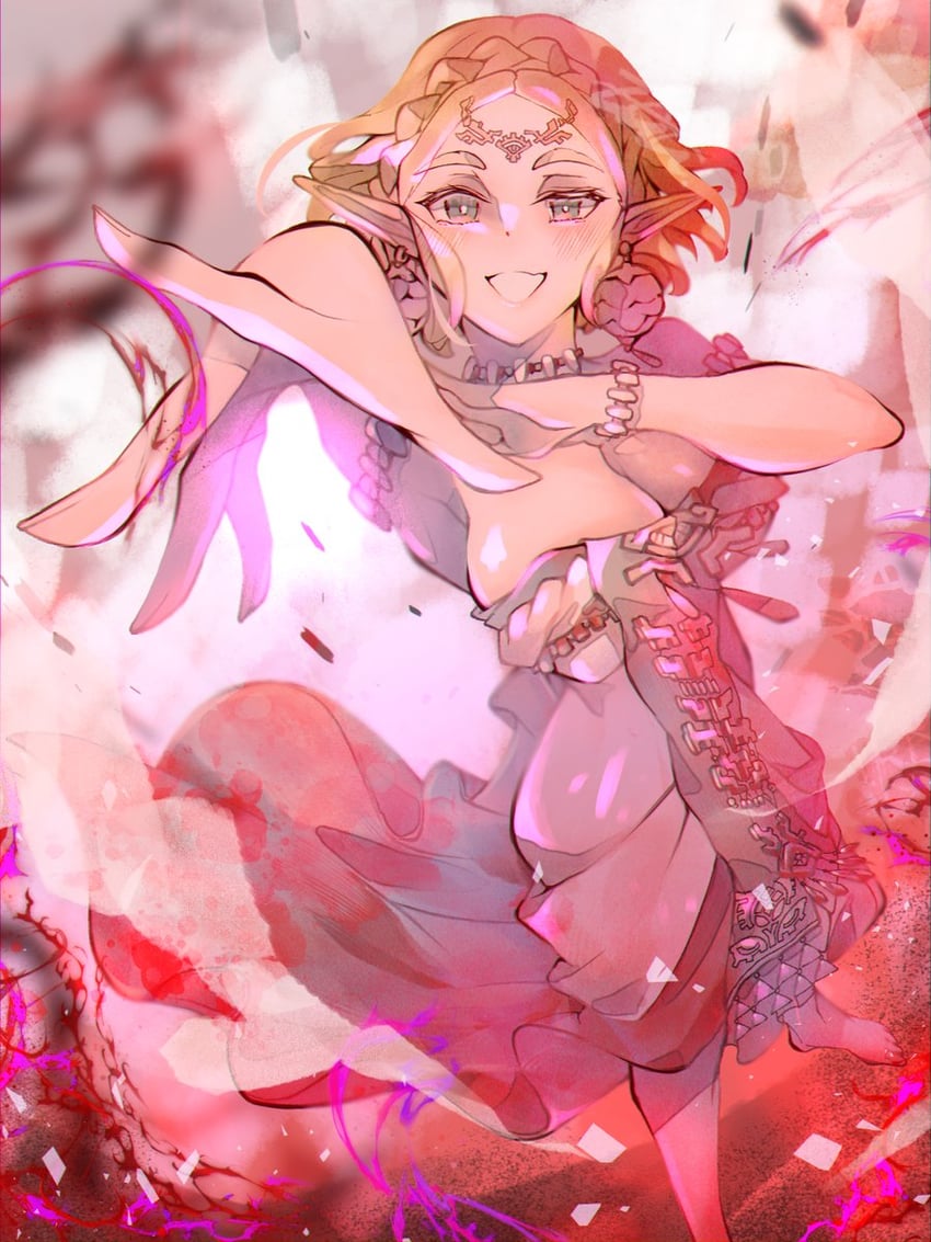 princess zelda (the legend of zelda and 1 more) drawn by eggplant24h