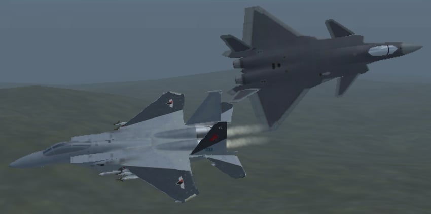 larry foulke and cipher (ace combat and 1 more)