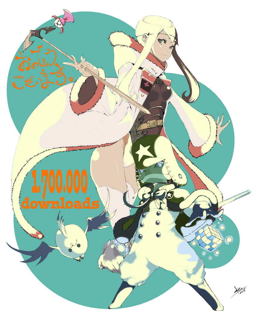 amina and piz'fer (terra battle) drawn by futianxingyi_(warholx)