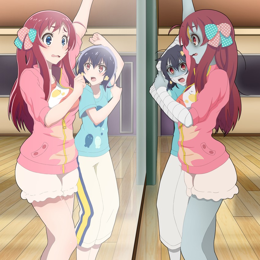 minamoto sakura and mizuno ai (zombie land saga) drawn by yosssy