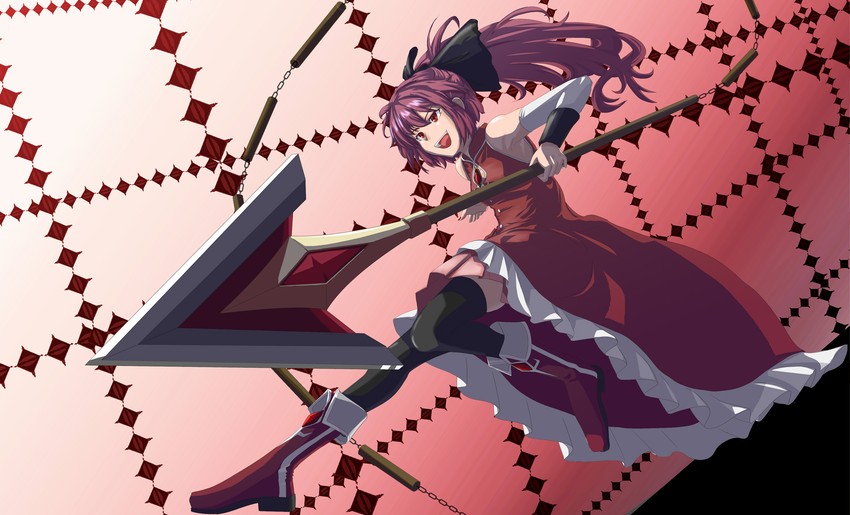 sakura kyoko (mahou shoujo madoka magica) drawn by taida_jun