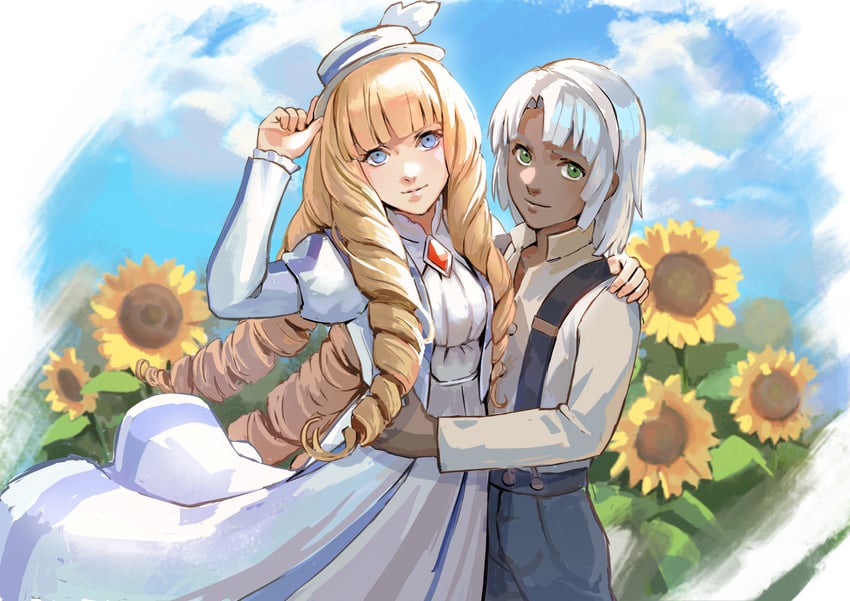 loran cehack, dianna soreil, and kihel heim (gundam and 1 more) drawn by nekkikamille