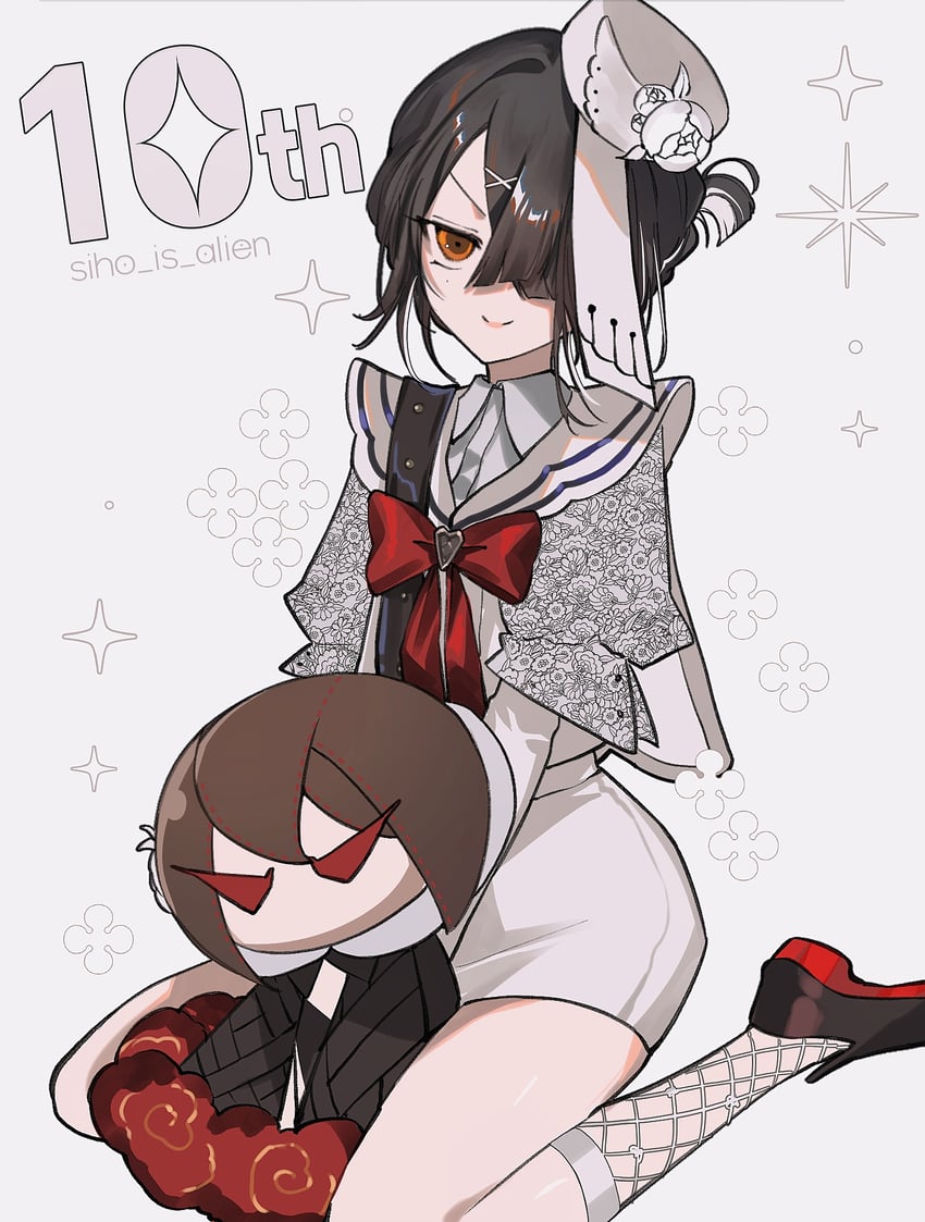 yu mei-ren and xu fu (fate and 1 more) drawn by siho_is_alien