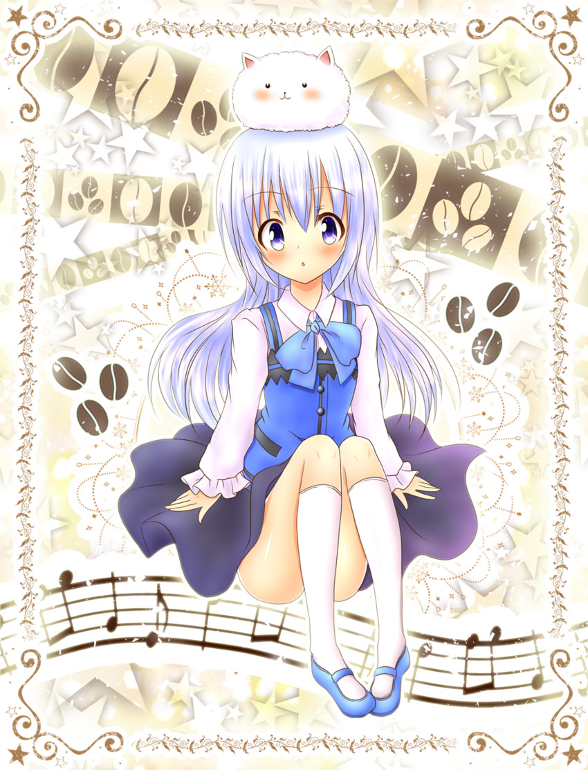 kafuu chino and tippy (gochuumon wa usagi desu ka?) drawn by kurokaze