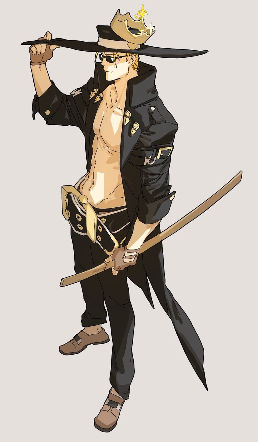 johnny (guilty gear and 1 more) drawn by amatuki