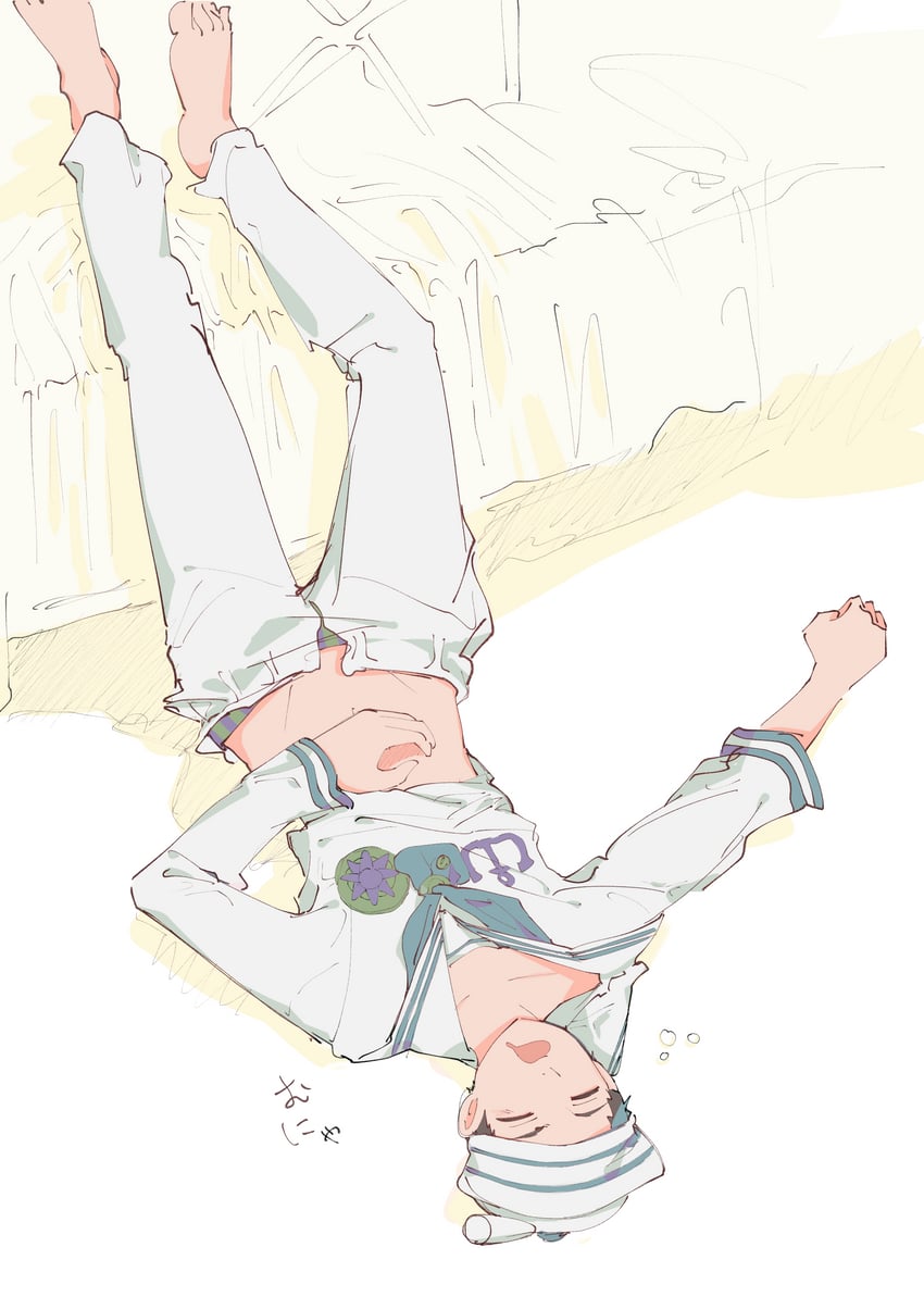 higashikata josuke (jojo no kimyou na bouken and 1 more) drawn by inanashil
