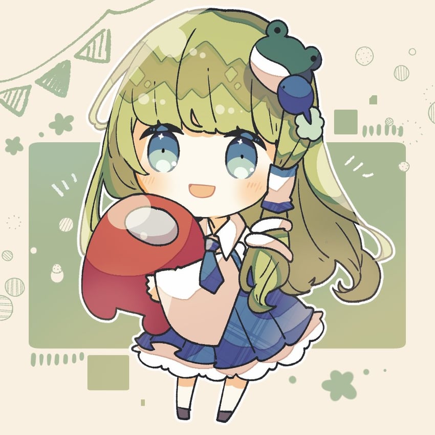 kochiya sanae and red (touhou and 1 more) drawn by yakijake-09