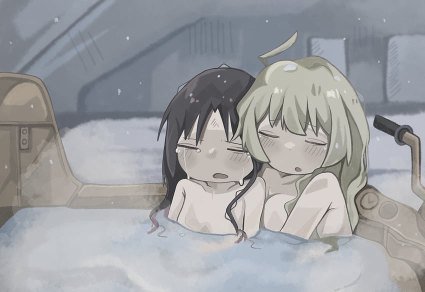 chito and yuuri (shoujo shuumatsu ryokou) drawn by naaga_sonomono