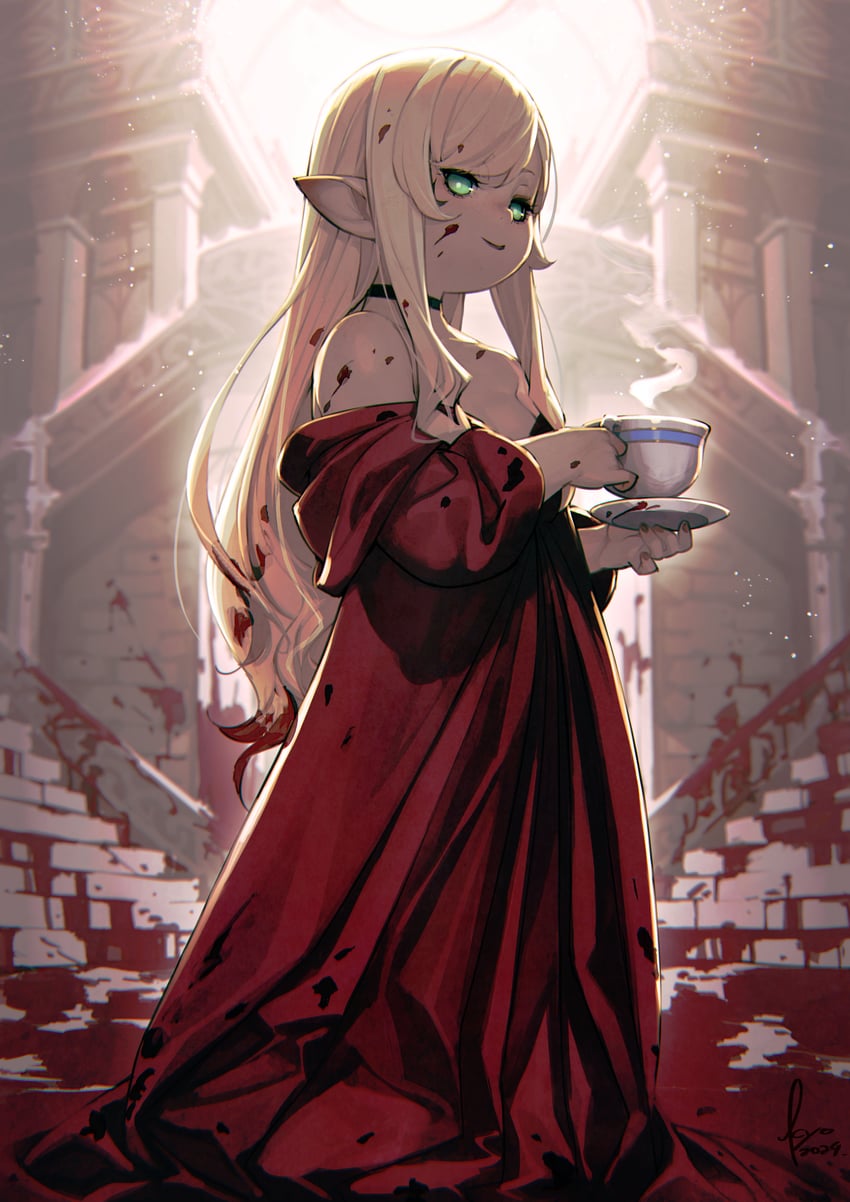 warrior of light (final fantasy and 1 more) drawn by kyo_(kuroichigo)