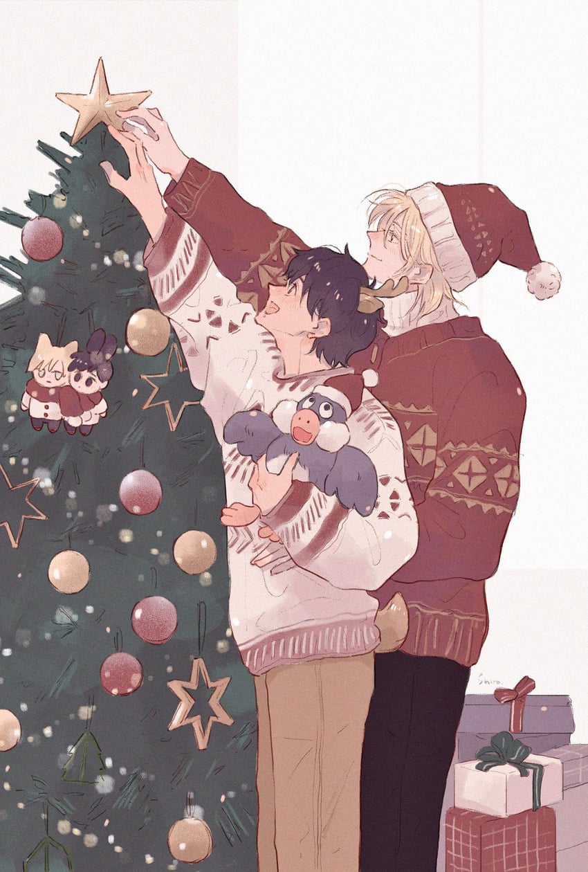 ash lynx and okumura eiji (banana fish) drawn by shira_bf