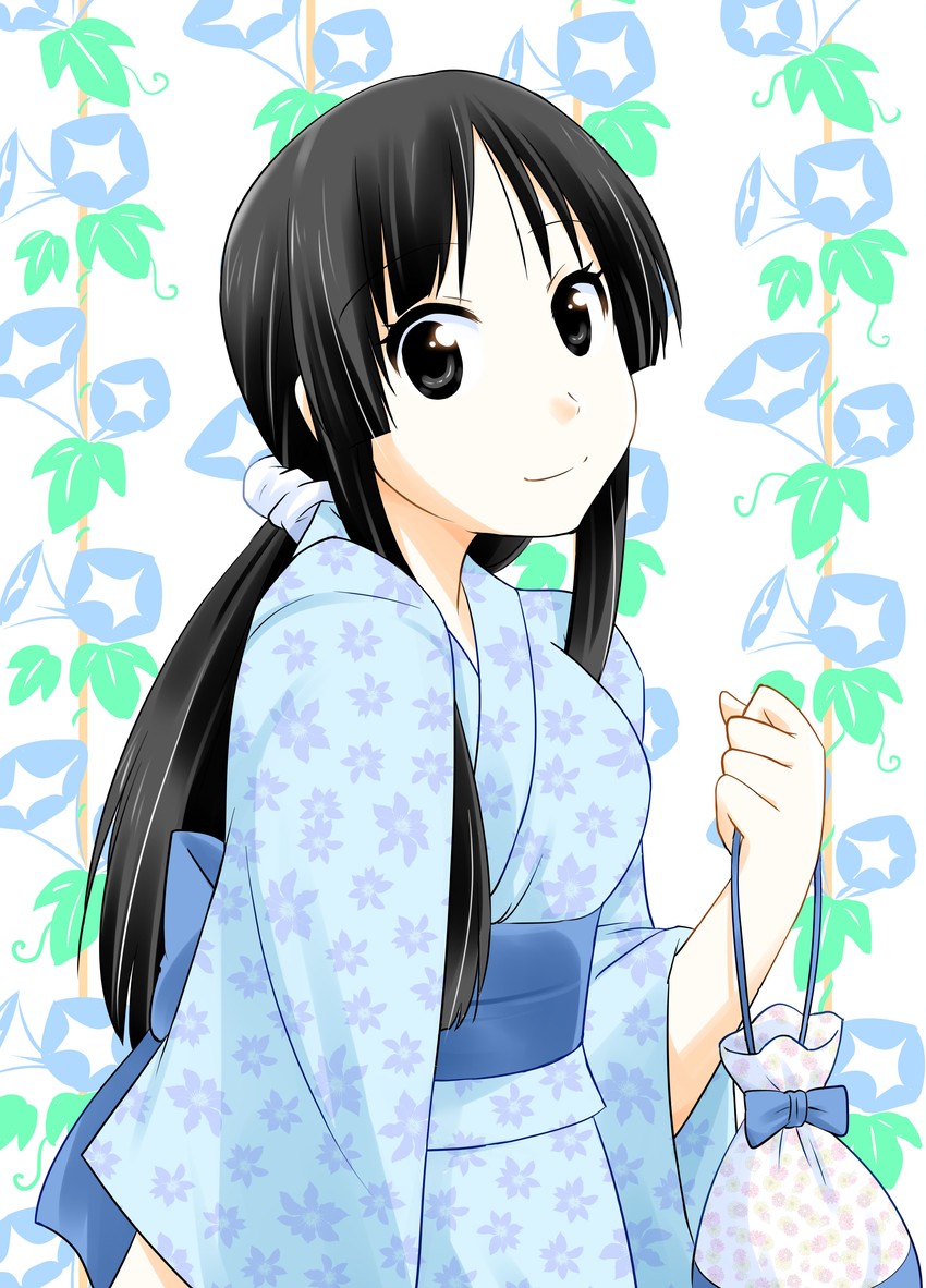 akiyama mio (k-on!) drawn by tadashi_(akashitei)