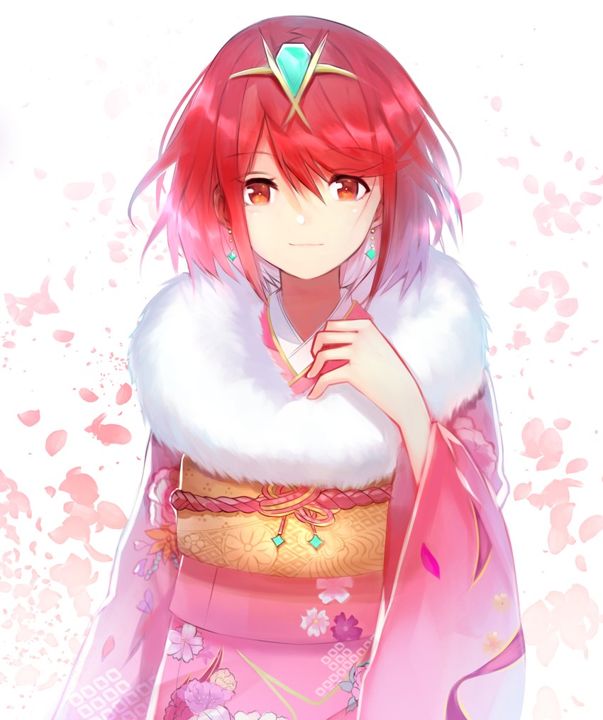 pyra (xenoblade chronicles and 1 more) drawn by tarbo_(exxxpiation)