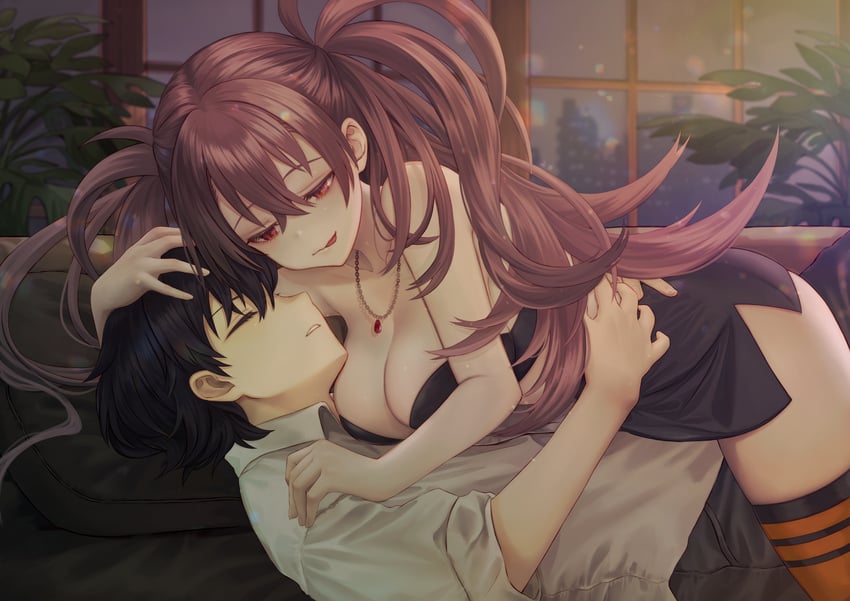 tohno shiki and dr. arach (tsukihime) drawn by megumi_(piyo7piyo9)