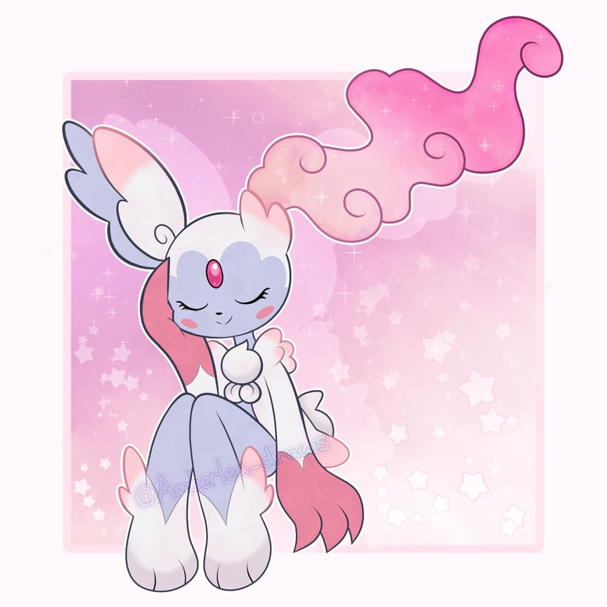 audino, musharna, sneasler, and mega audino (pokemon) drawn by amberlea