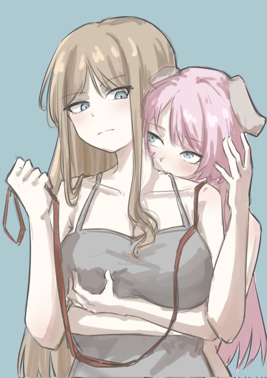 chihaya anon and nagasaki soyo (bang dream! and 1 more) drawn by dazhong_(dazhong02312)