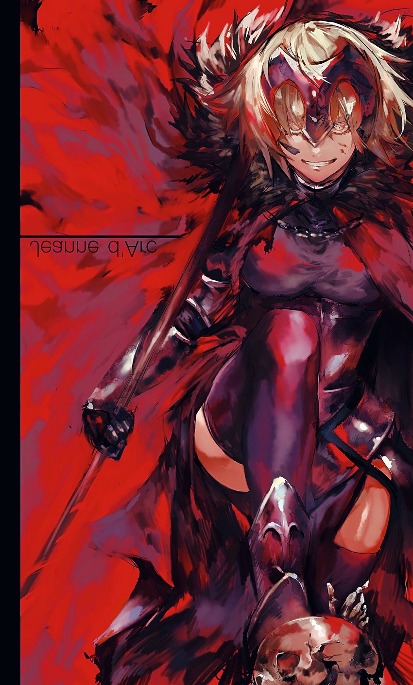 jeanne d'arc alter (fate and 1 more) drawn by araya_(hachino_araya)
