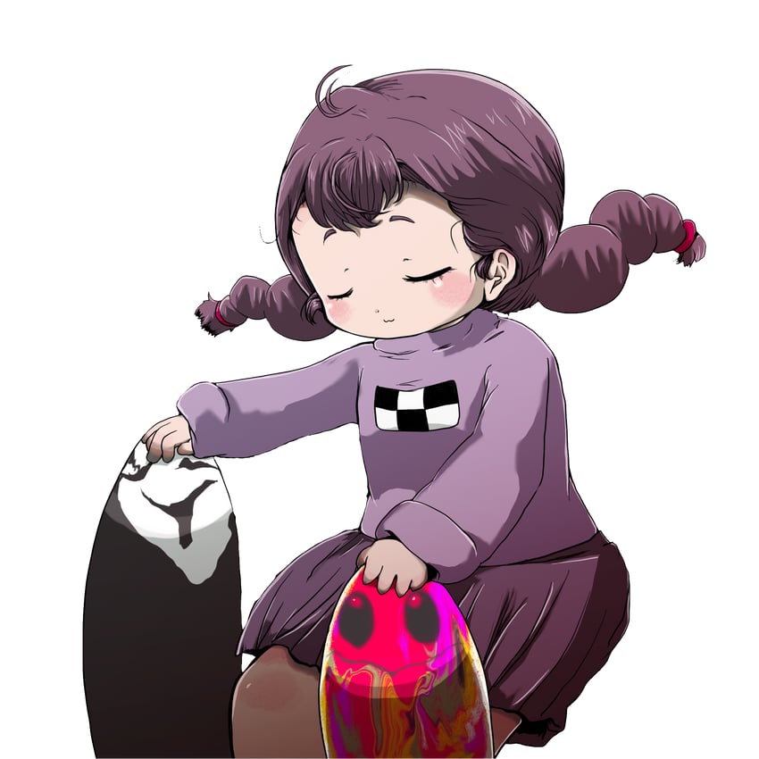 madotsuki, uboa, and kyukkyu-kun (yume nikki) drawn by kuronekozonbi