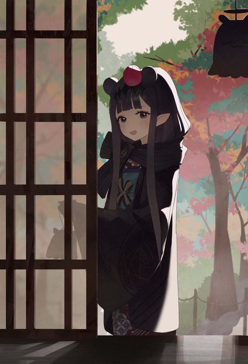 ninomae ina'nis and takodachi (hololive and 1 more) drawn by seuhu