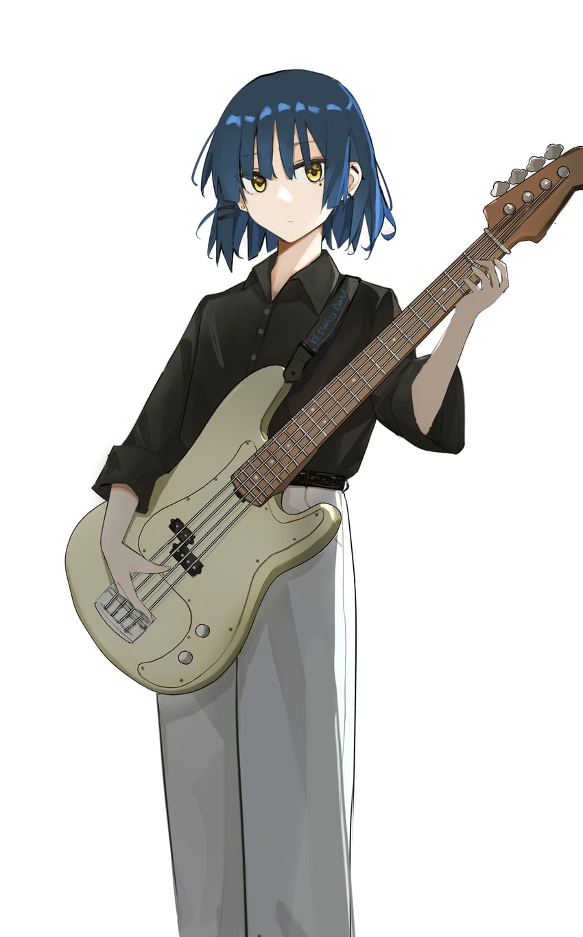 yamada ryo (bocchi the rock!) drawn by nek_(user_wakh7555)