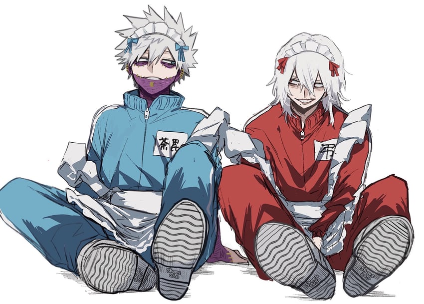 dabi and shigaraki tomura (boku no hero academia) drawn by ametaro_(ixxxzu)