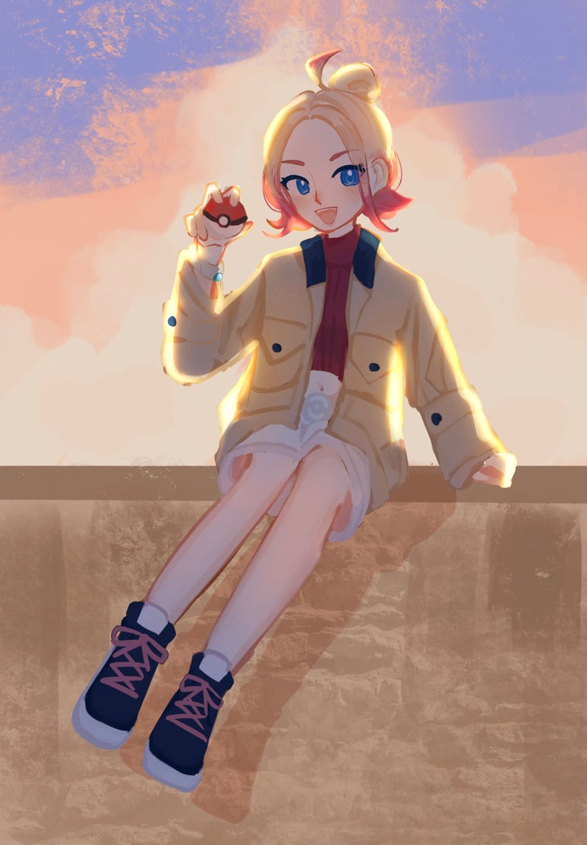 taunie (pokemon and 1 more) drawn by sona_0609