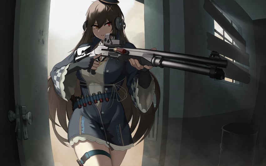m1014 (girls' frontline) drawn by cero_(last2stage)
