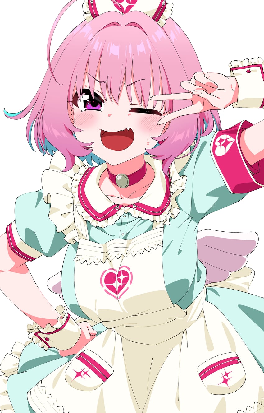 yumemi riamu (idolmaster and 2 more) drawn by dr._gero_(staedtler_0508)