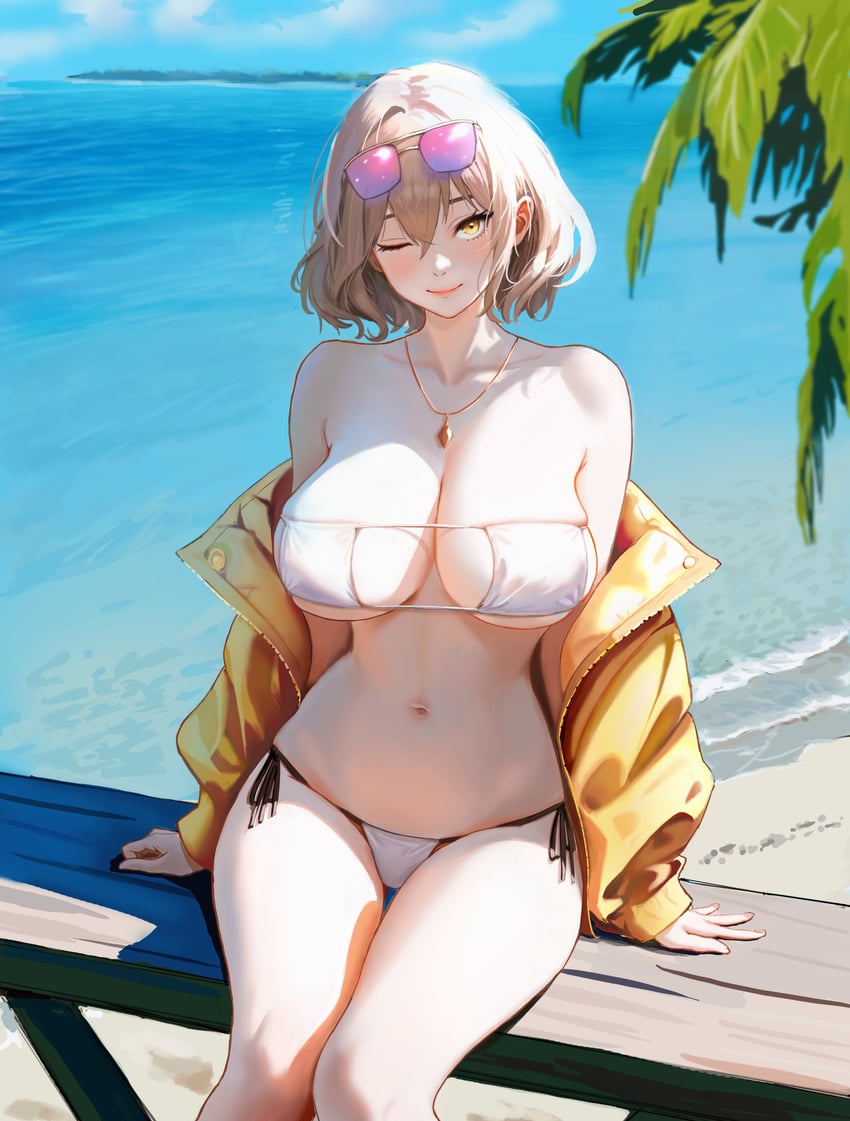 anis (goddess of victory: nikke) drawn by fish_toucher