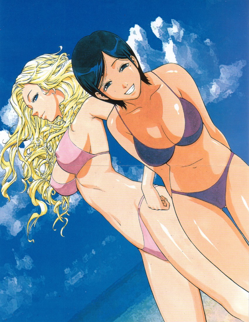 vera linus and yu shinra (veritas) drawn by kim_dong-hoon