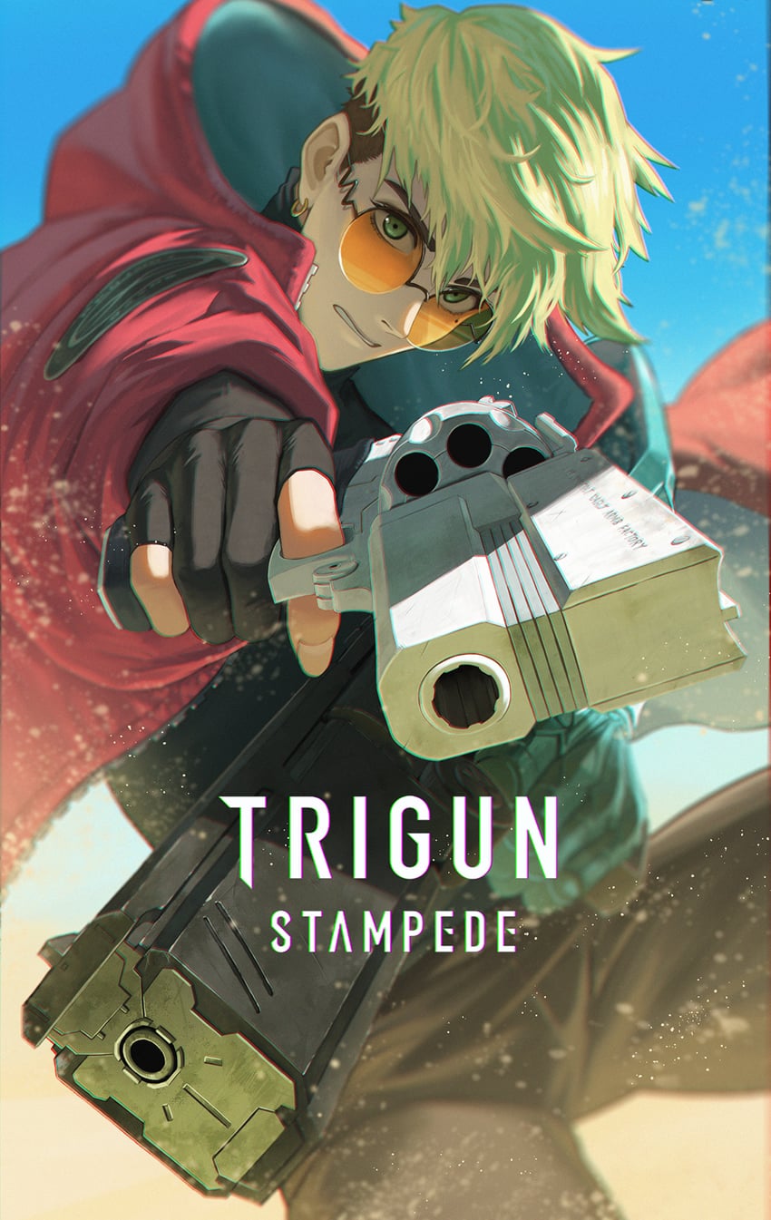 vash the stampede (trigun and 1 more) drawn by black_cat207