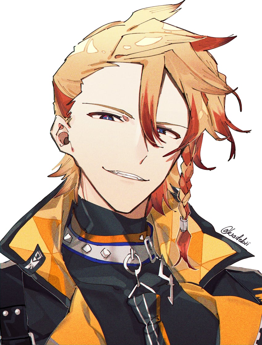 axel syrios (holostars and 1 more) drawn by kradebii