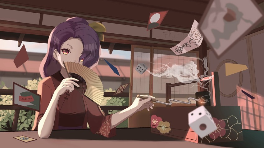 komakusa sannyo (touhou and 1 more) drawn by kashiwa_kona