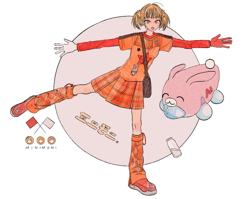 yaguchi mari (real life and 3 more) drawn by nikunikuniku_onnachusei