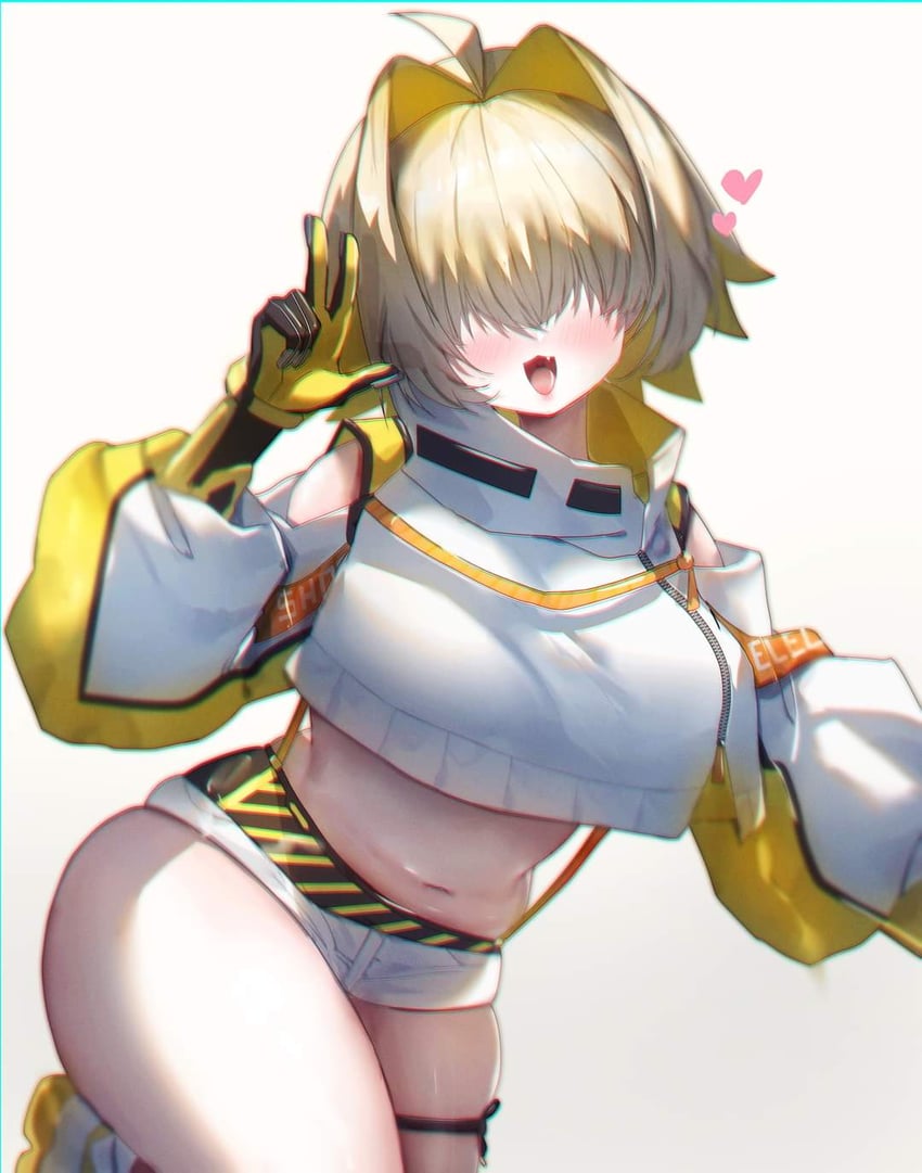 elegg (goddess of victory: nikke) drawn by karen_(ka_0896)