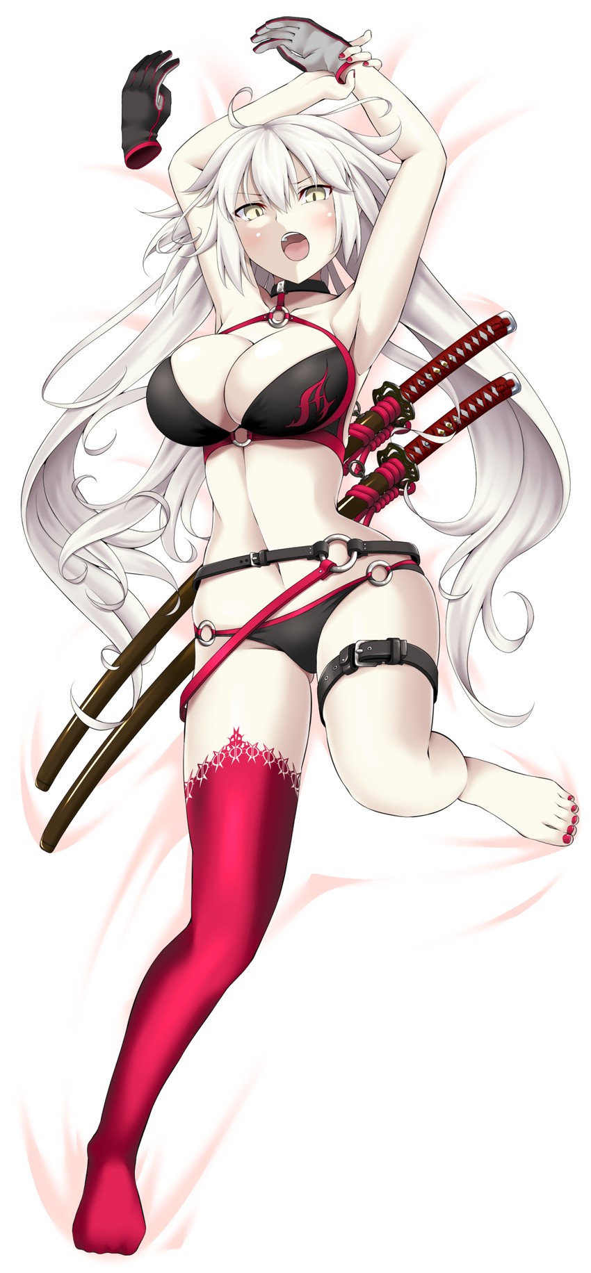 jeanne d'arc alter (fate and 1 more) drawn by kagiyama_shachou