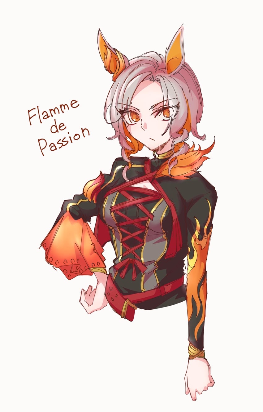 flamme de passion (original and 1 more) drawn by obushideian