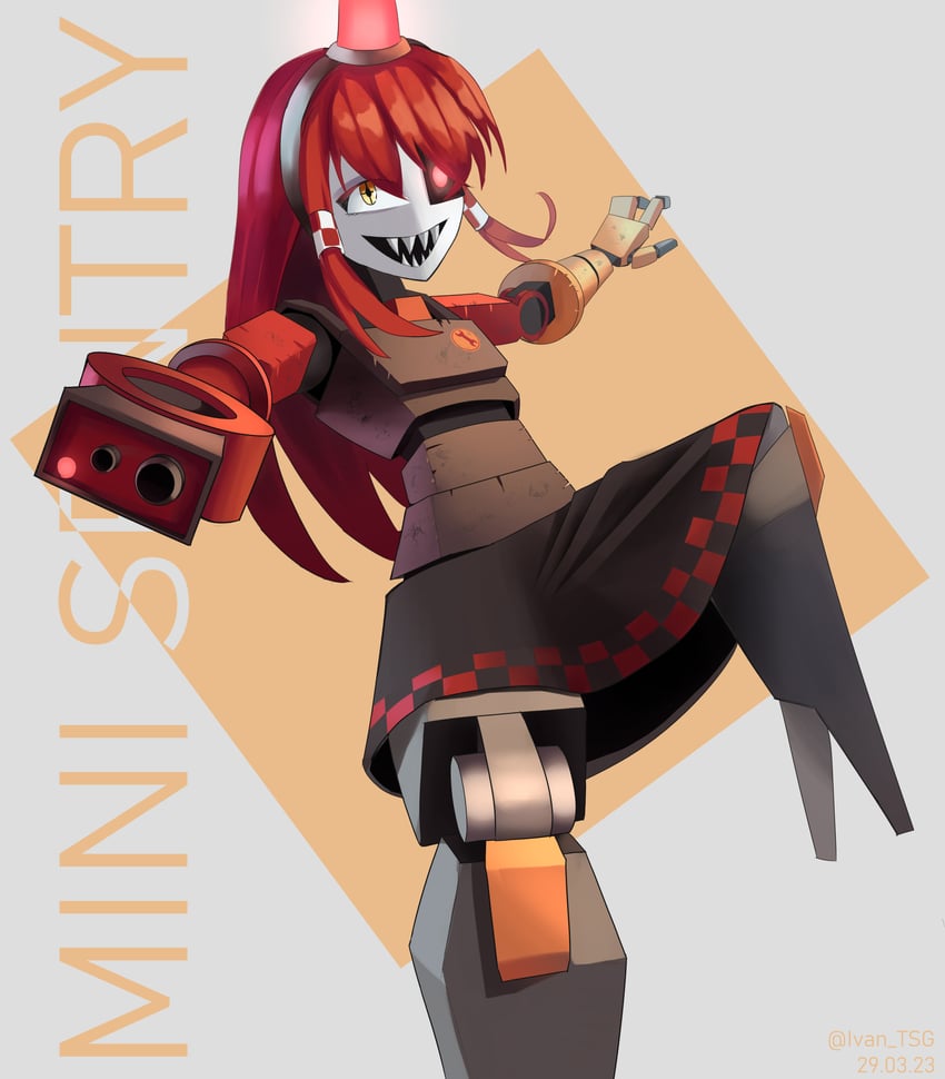 mimi-sentry (original and 1 more) drawn by ivantsg