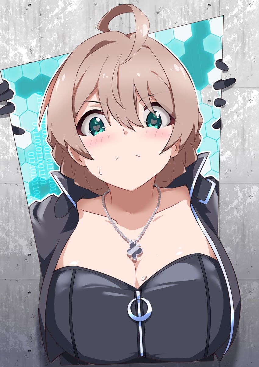 sakuramori kaori (idolmaster and 2 more) drawn by sanami_(sanami_t_38)