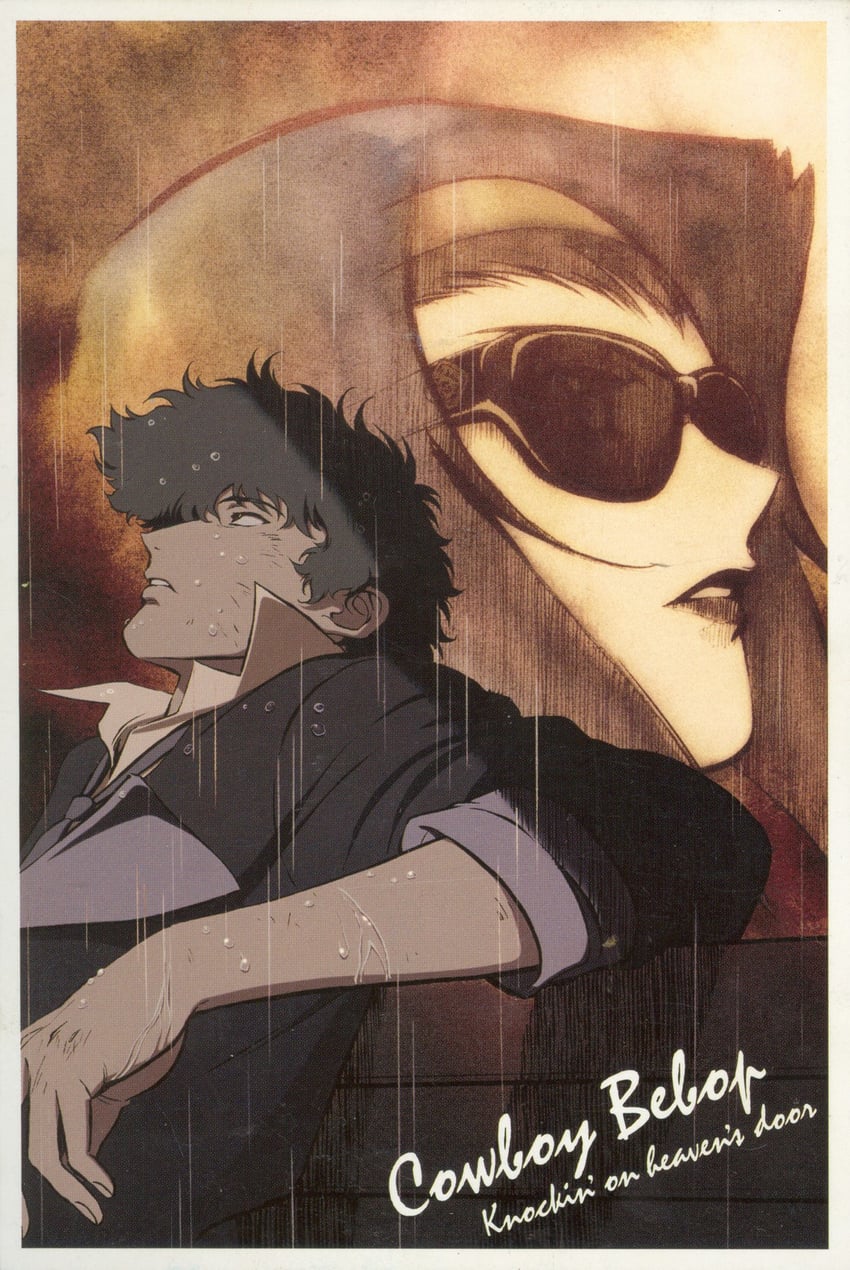 faye valentine and spike spiegel (cowboy bebop and 1 more)