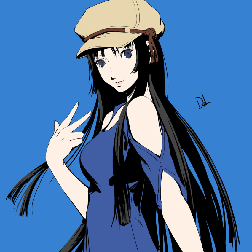 akiyama mio (k-on!) drawn by dh_(brink_of_memories)