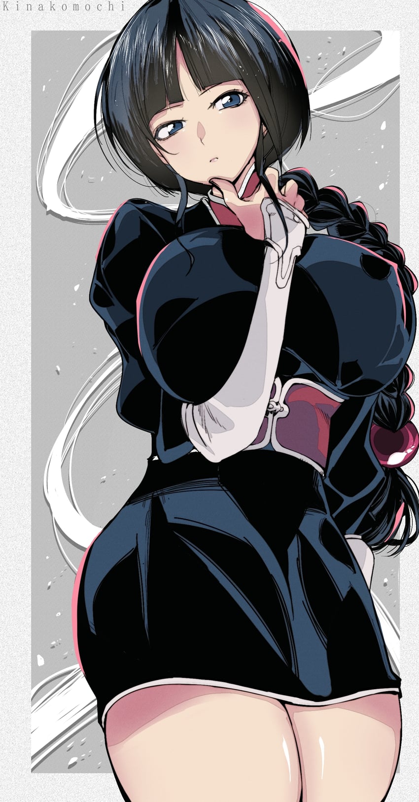 kurotsuchi nemu (bleach) drawn by kinakomochi_(user_vedc2333)