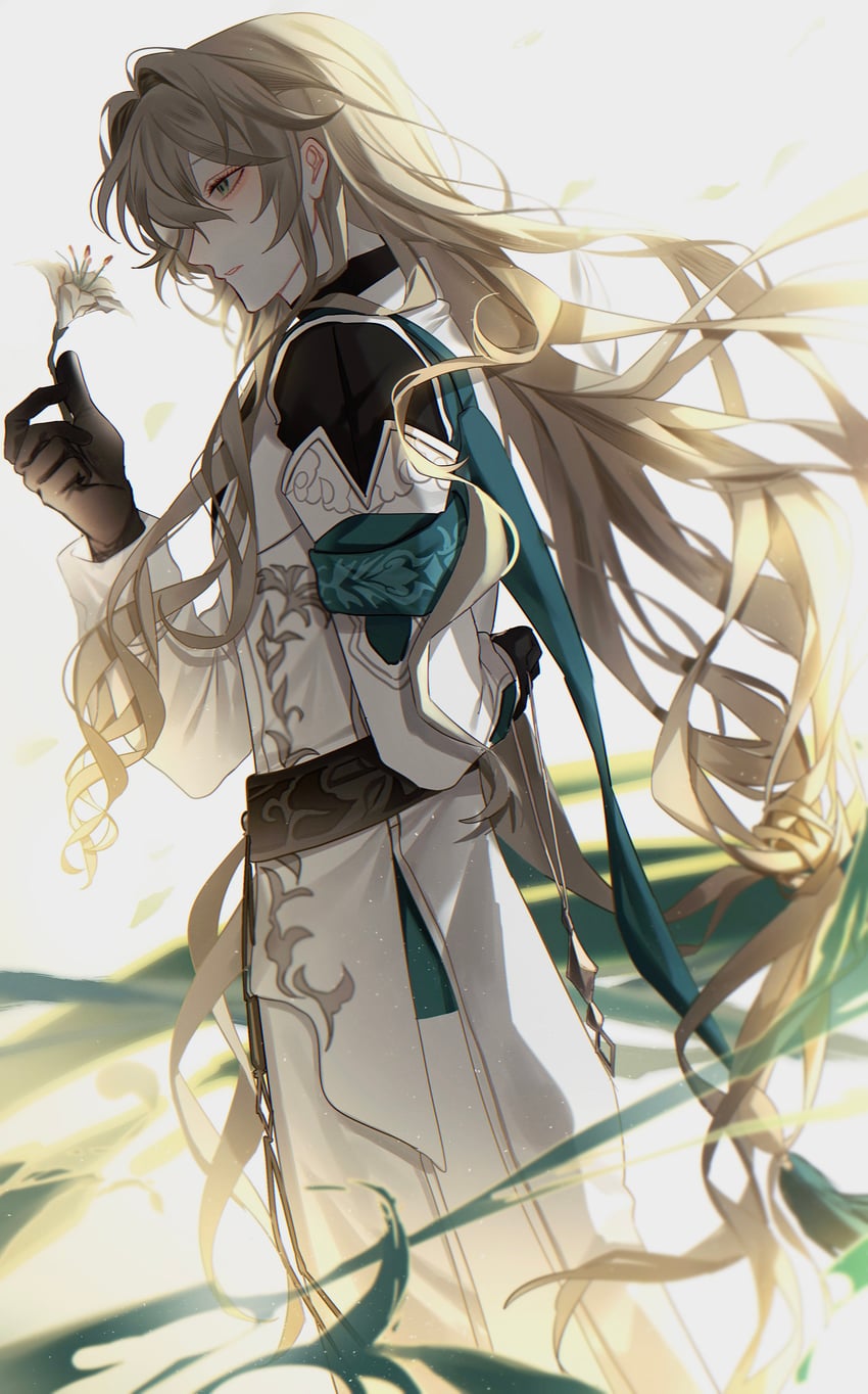 luocha (honkai and 1 more) drawn by mora_ga_nee