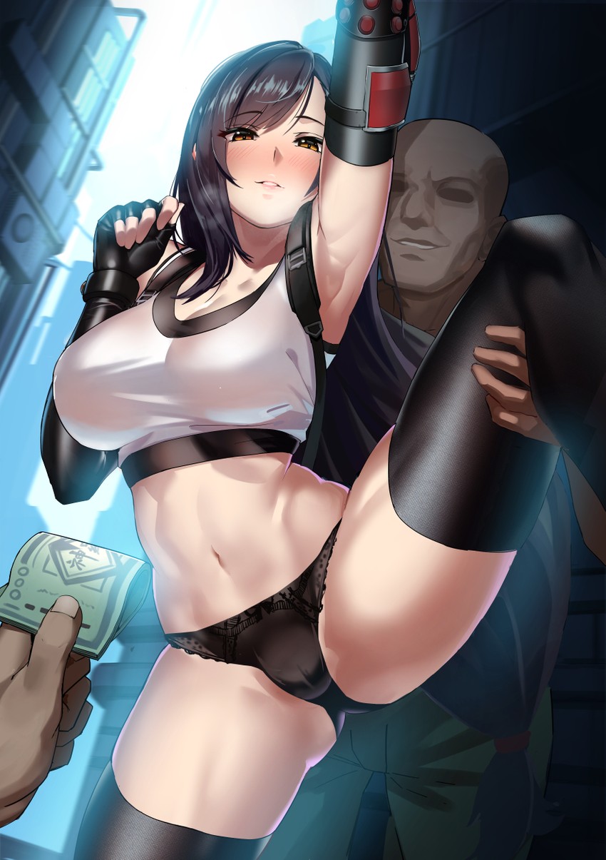 tifa lockhart (final fantasy and 2 more) drawn by atelier30