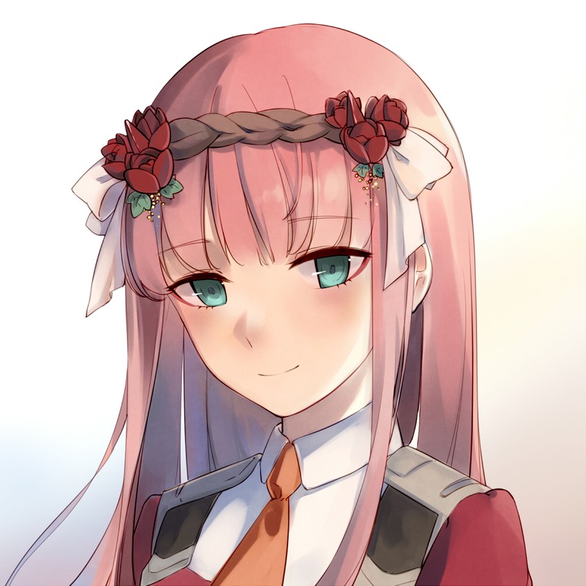 zero two (darling in the franxx) drawn by yorktown_cv-5
