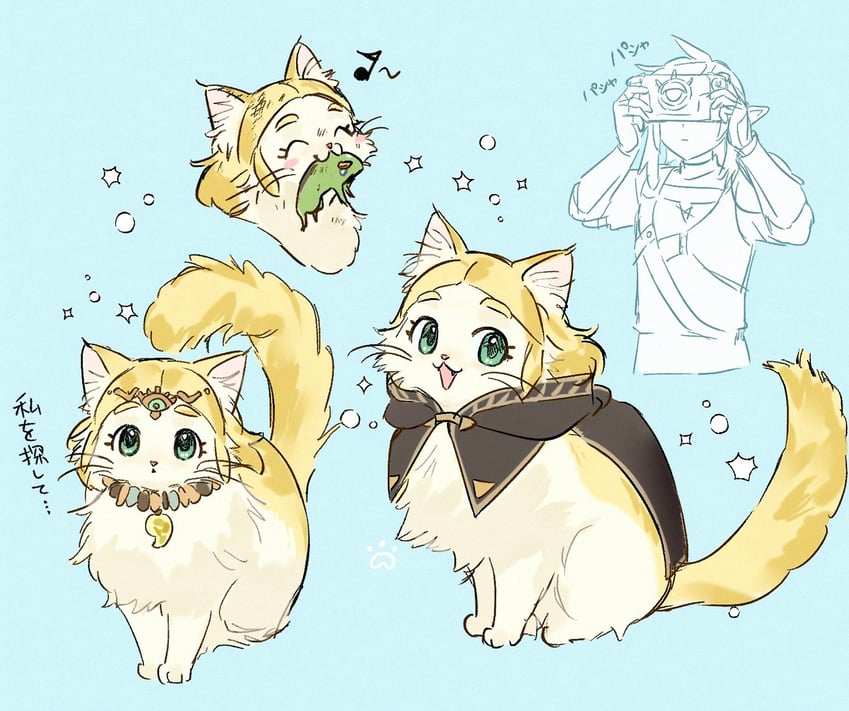 link and princess zelda (the legend of zelda and 1 more) drawn by opleillle