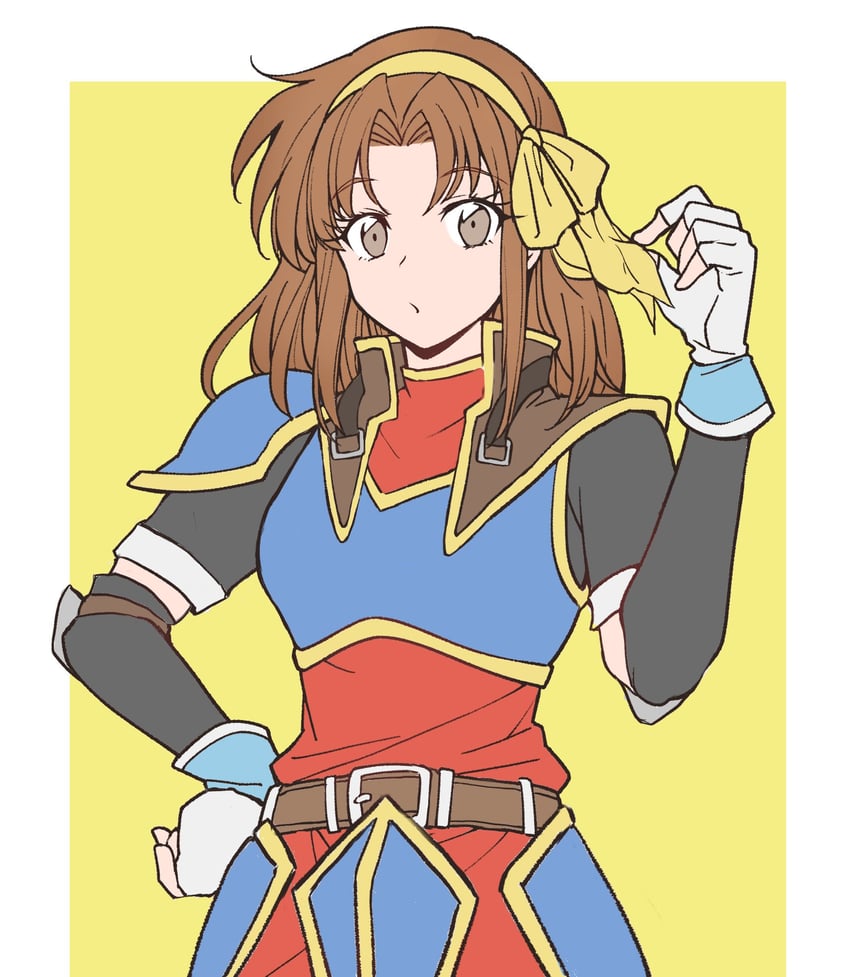 anelace elfead (eiyuu densetsu and 1 more) drawn by ptw828