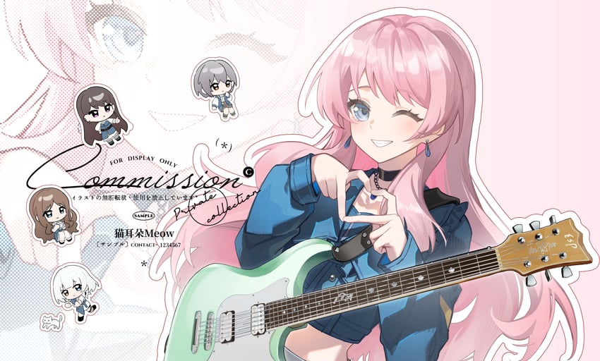 chihaya anon, nagasaki soyo, shiina taki, takamatsu tomori, and kaname raana (bang dream! and 1 more) drawn by maoerduo_meow