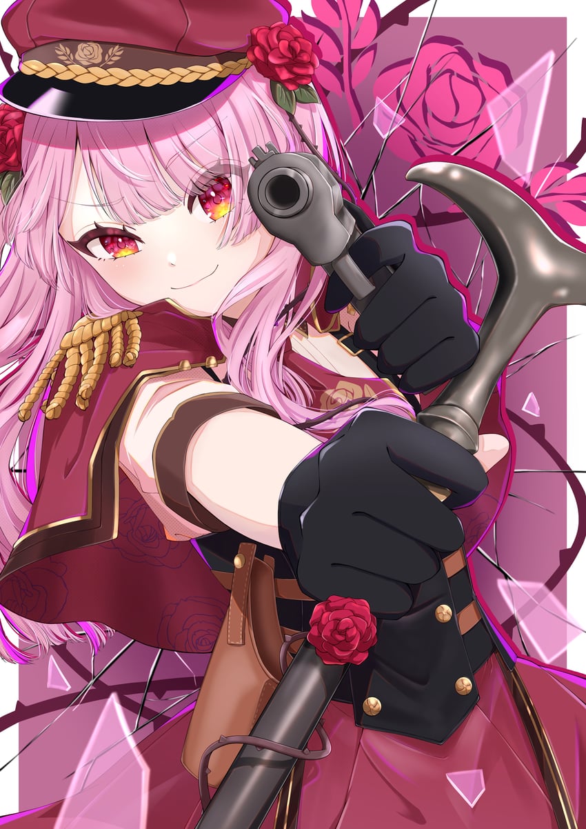 rosemi lovelock (nijisanji and 1 more) drawn by chamu_(21426504)